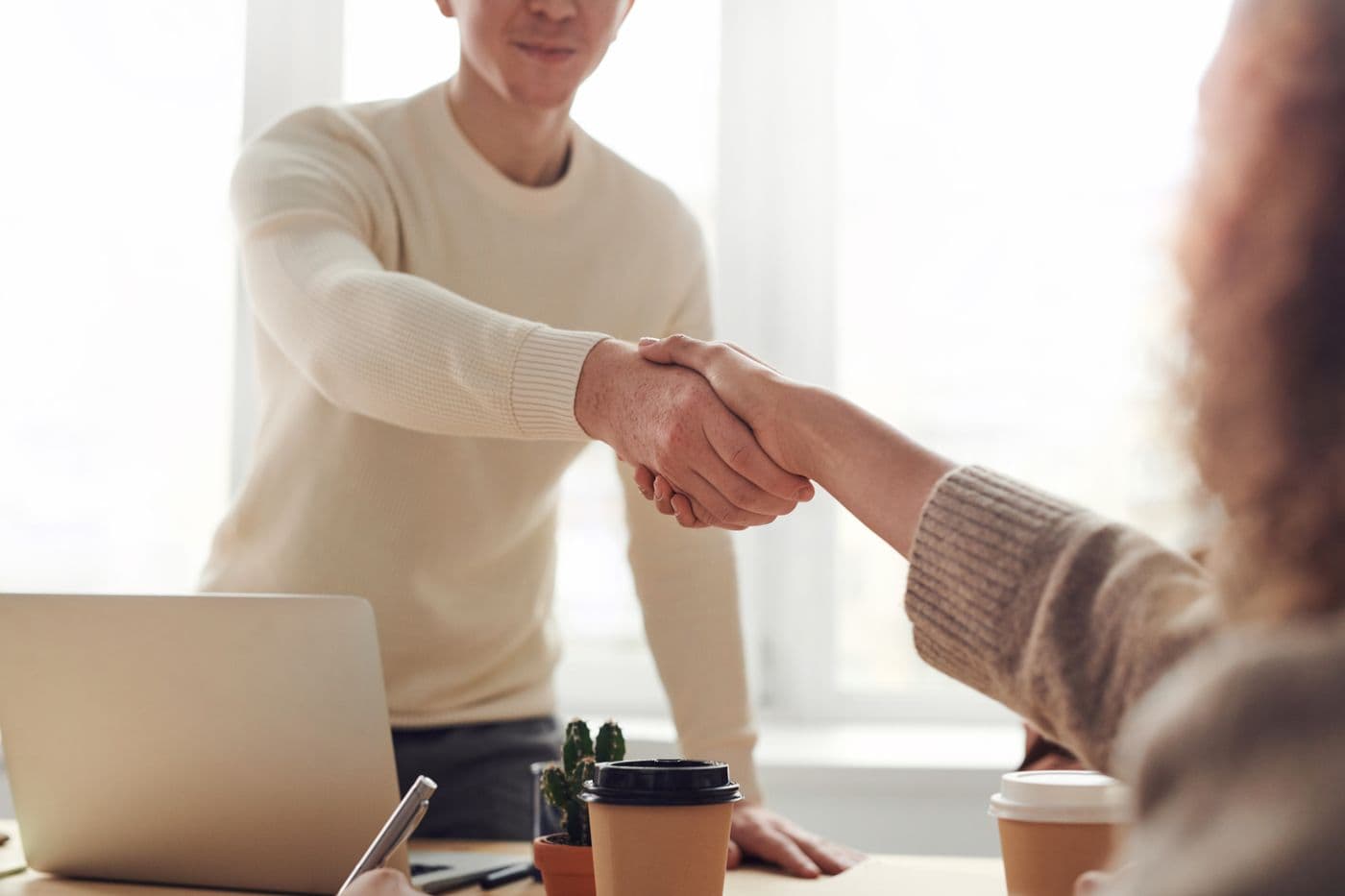People reviewing business website work